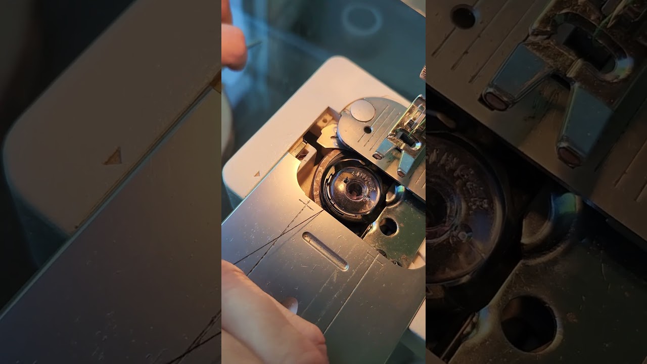 Singer Sewing Machine Super Elegance Model 9416 - How to thread a bobbin.