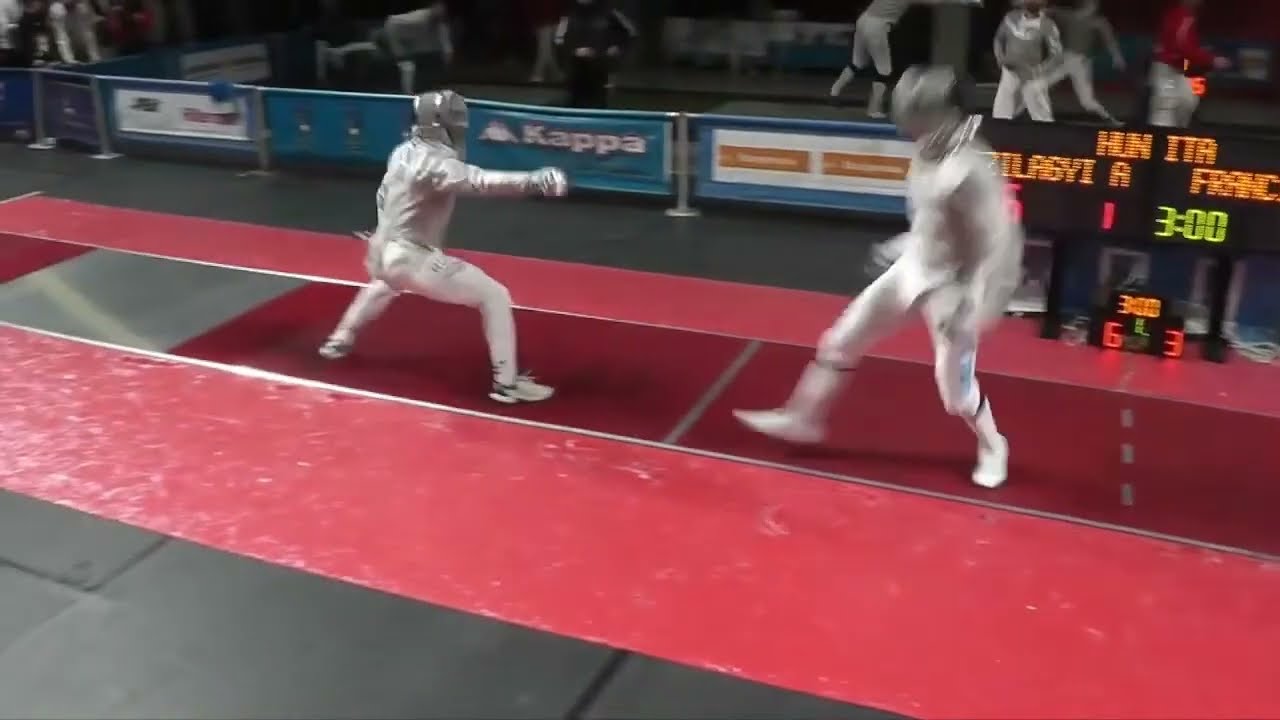 Padova World Cup 2024 SMS - L64 - Aron Szilagyi HUN v Daniele Franciosa ITA