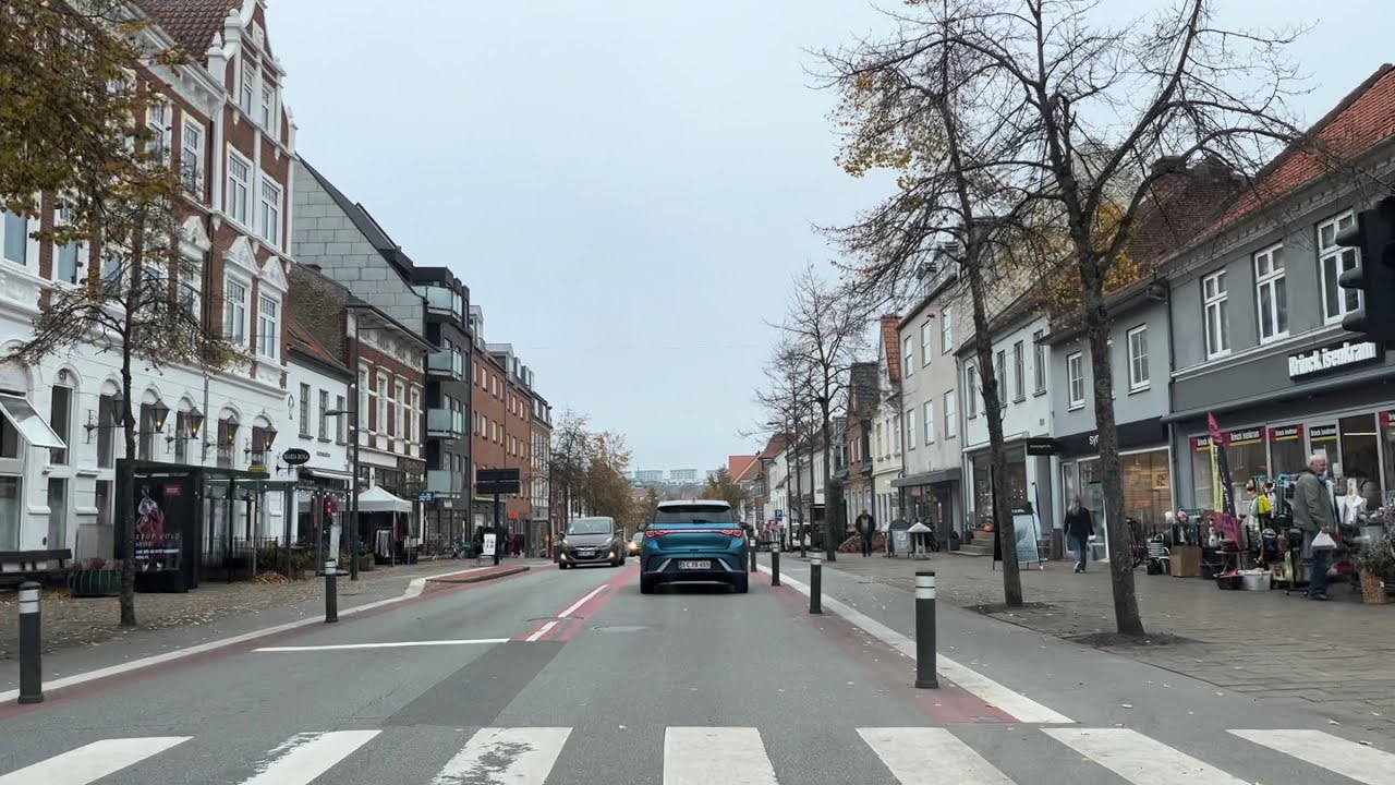 Driving To Skanderborg, Jylland, Denmark 🇩🇰🍂🎃🍁