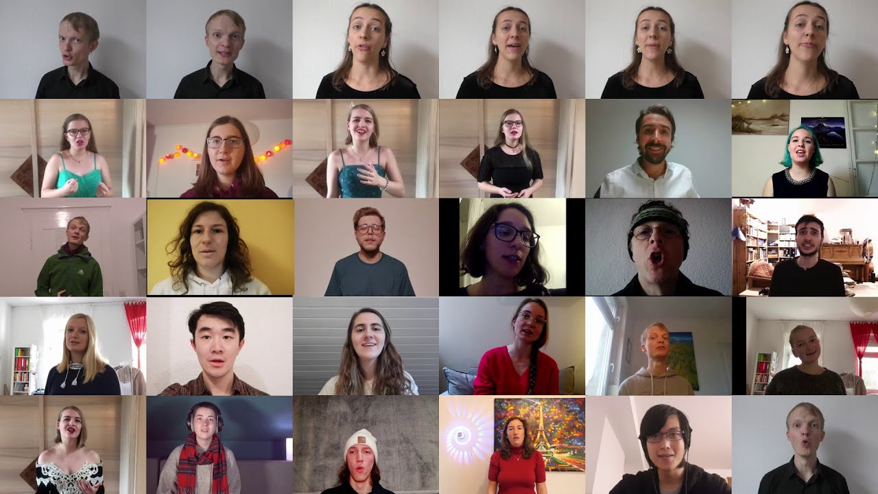 Show Yourself Frozen acapella arrangement