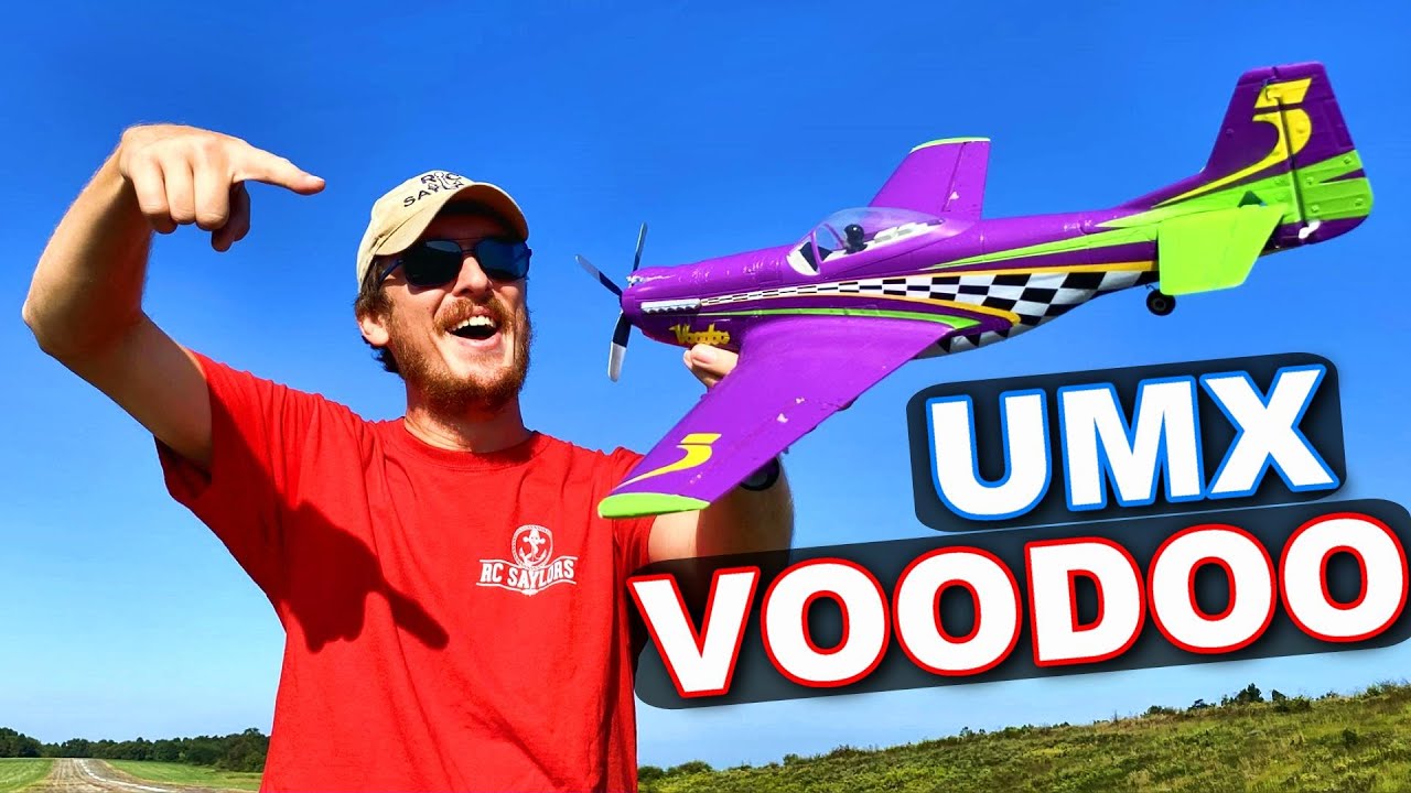 BRAND NEW!!! E-Flite UMX P-51D VooDoo RC Airplane