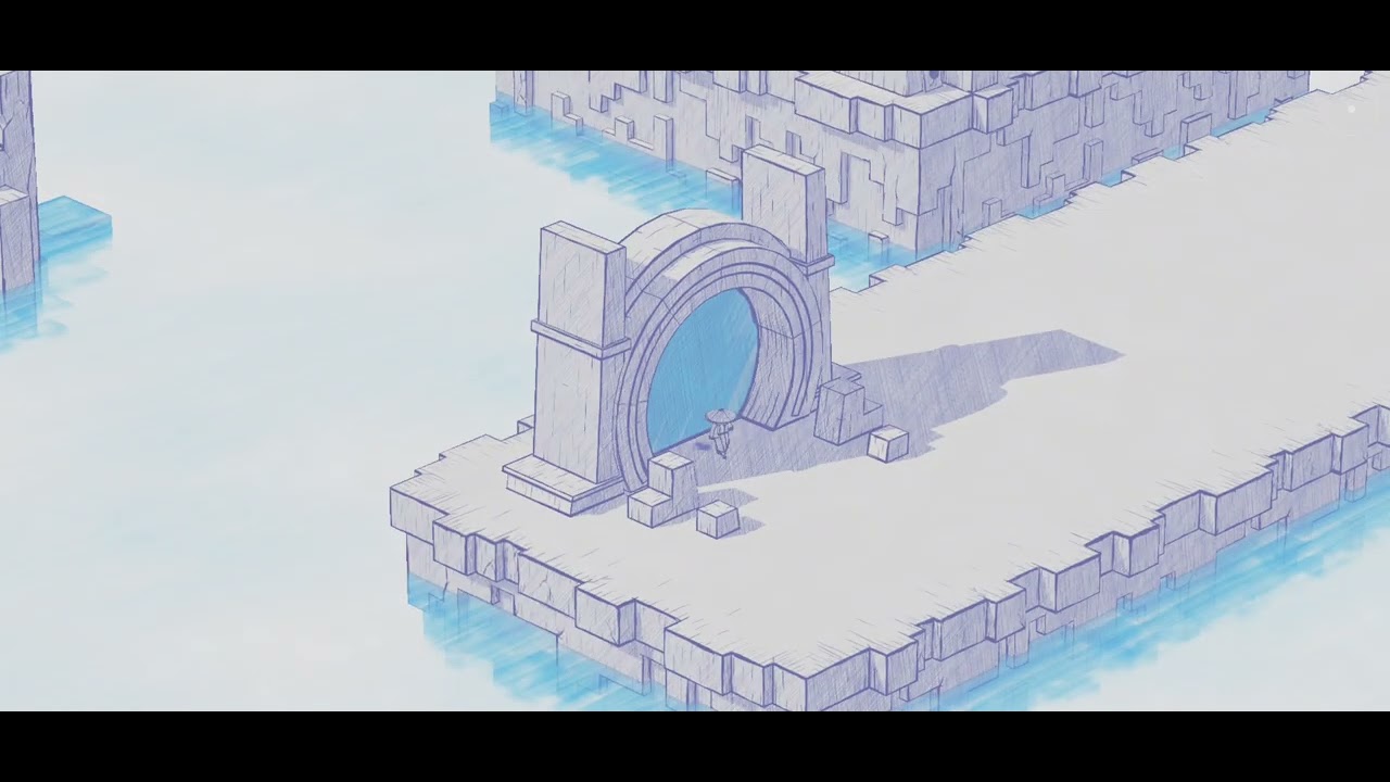 Inked - Full Game Walkthrough (The Hand-Drawn Tale)