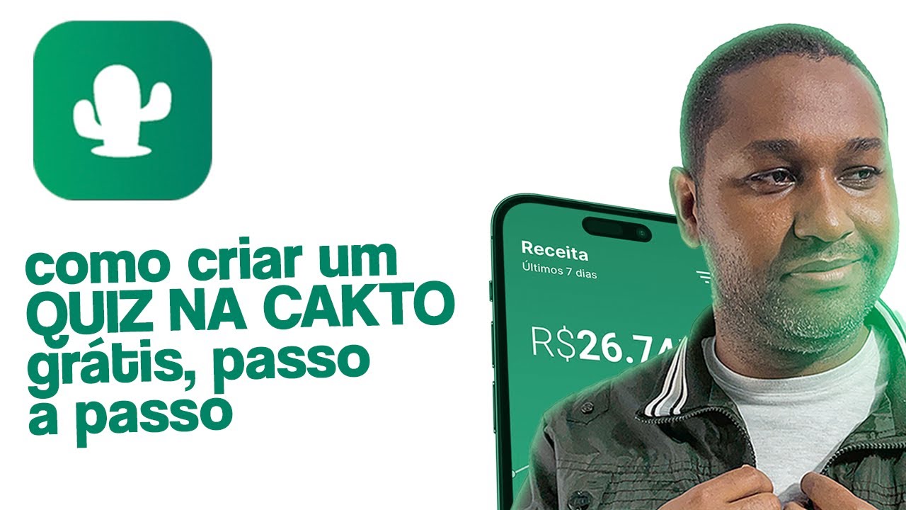 Como criar um QUIZ QUE VENDE MUITO na CAKTO passo a passo.