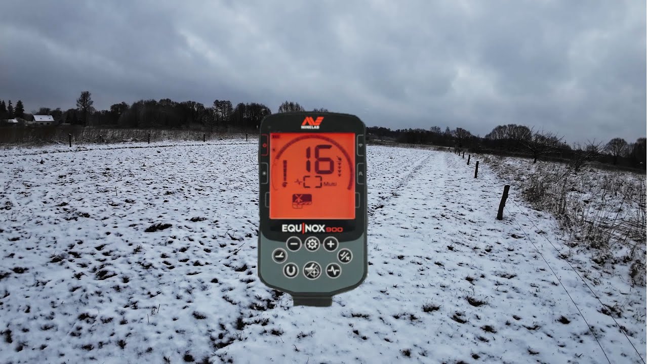 Minelab Equinox 900 test na zaśmieconym polu. Live digs