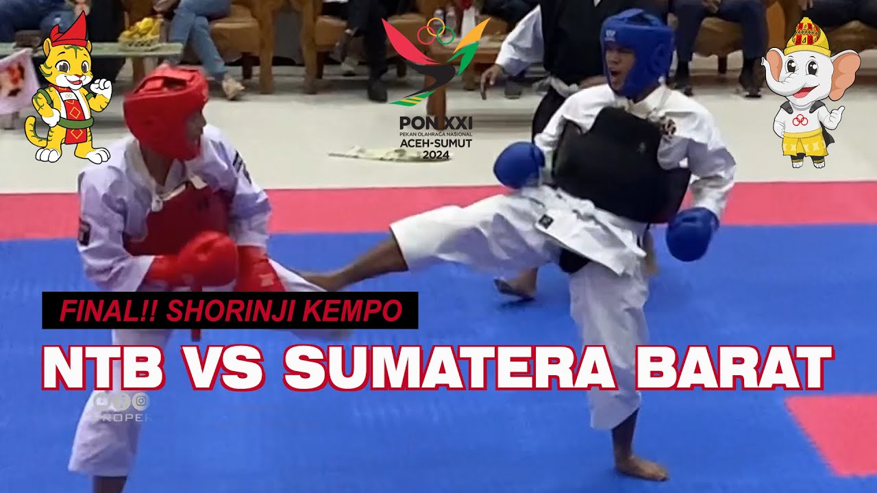 FINAL SHORINJI KEMPO NTB vs SUMBAR PON XXI 2024