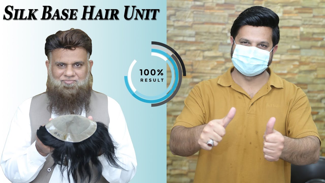 BEST SILK BASE HAIR PATCH IN LAHORE : TAPE GLUE  HAIR REPLACEMENT BY NEW HAIR IMAGE.
