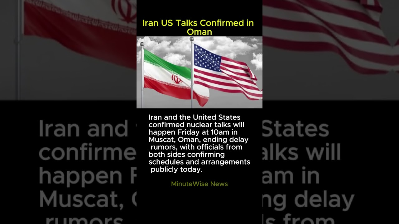 Iran US Talks Confirmed in Oman #iran #usa #irantalks #ustalks #muscat #oman