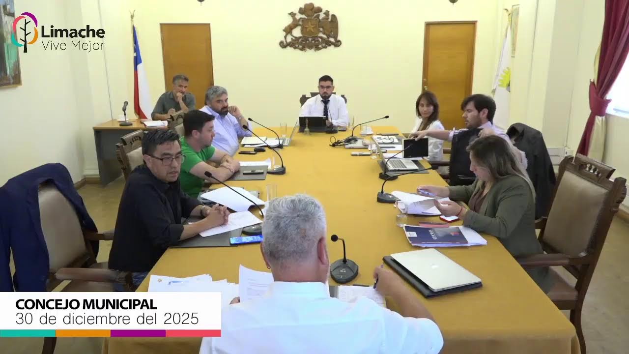 Sesión de Concejo Municipal 30 de diciembre de 2025
