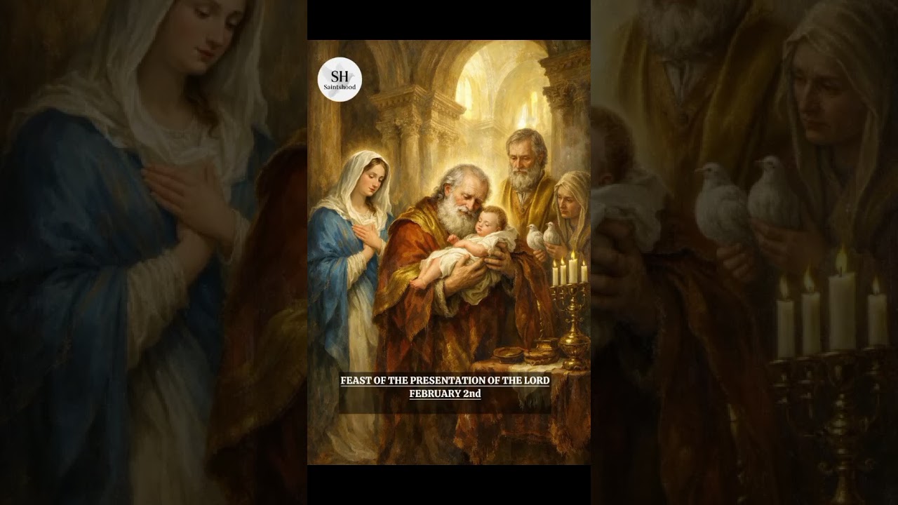 The Presentation of the Lord — when Christ was offered and revealed as Light to the world
