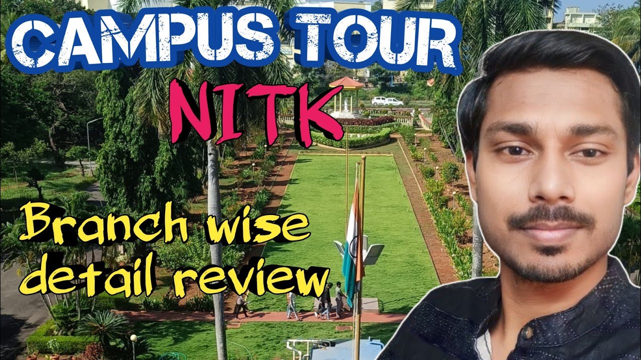 Campus tour part -1 #nitk #nitkbeach #iitjee