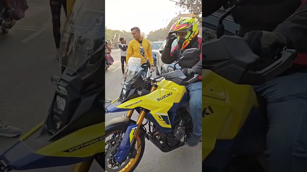 Delivery of new vstrom 800 de