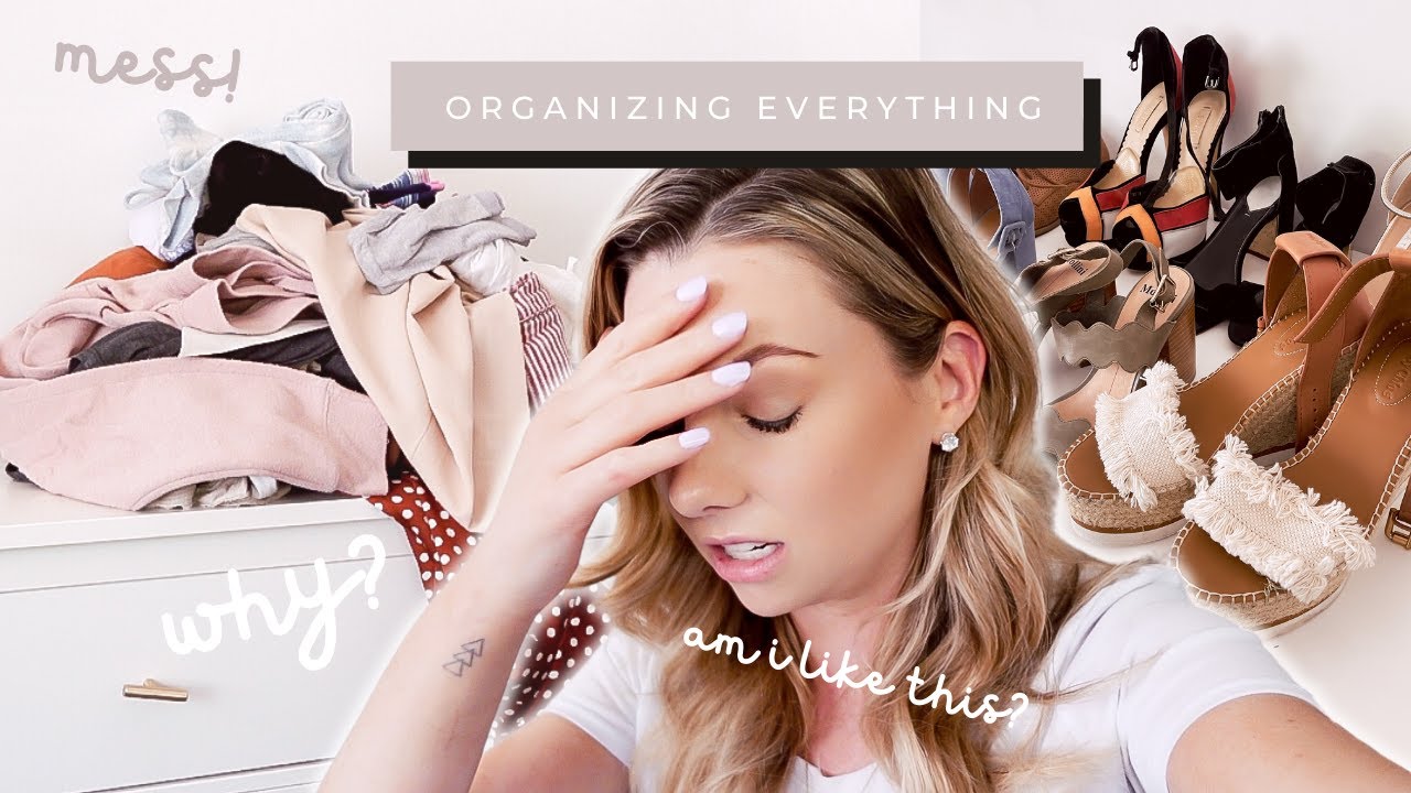 Adulting: Decluttering & organizing everything I own! Old life to new life