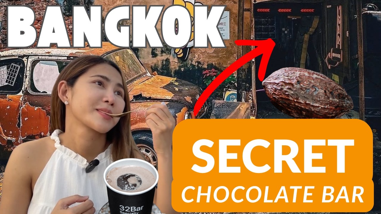 We Got LOST in Bangkok...and Found the BEST Chocolate Bar EVER!
