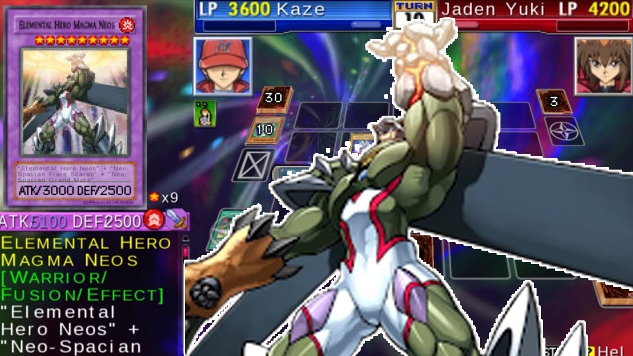 Yugi Tag Force - [ ทริปเปิ้ล คอนเเทค ฟิวชั่น ] สุดยอด Hero || Magma Neos ||