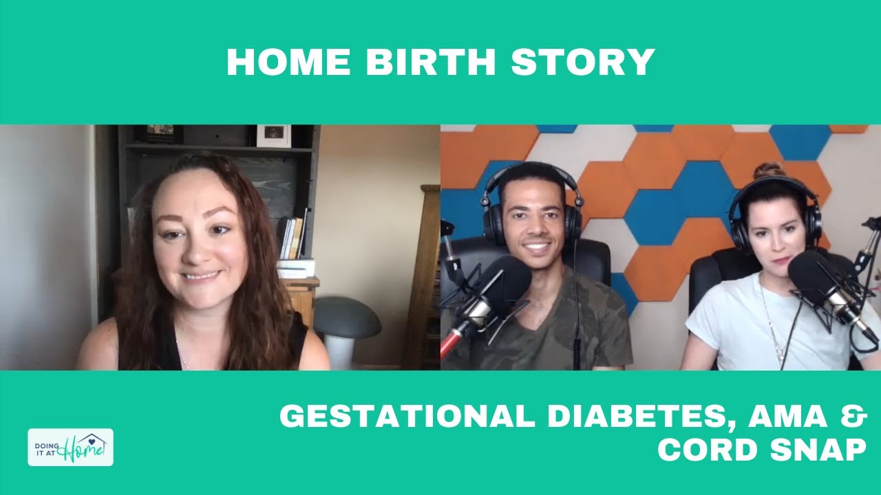 [HOME BIRTH STORY] Precipitous Labor w/ Gestational Diabetes, Advanced Maternal Age and Cord Snap