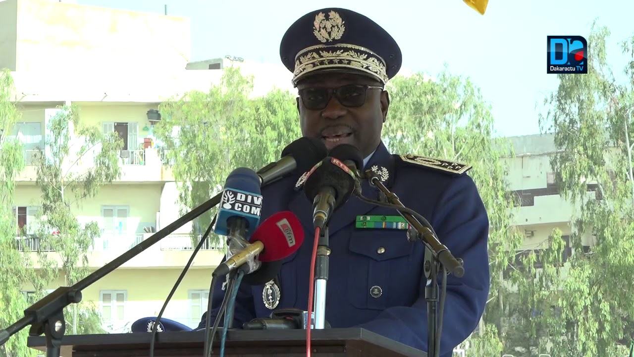 Cérémonie d’adieu du général Cheikh Sène   Le général Jean Baptise Tine, nouveau patron
