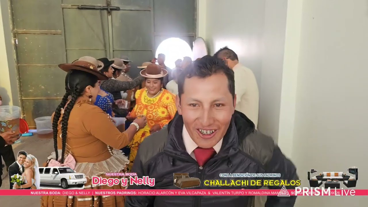 RECOJO DE PADRINOS DE MATRIMONIO HORACIO ALARCÓN Y EVA VILCAPAZA POR PARTE DE SUS AHIJADOS