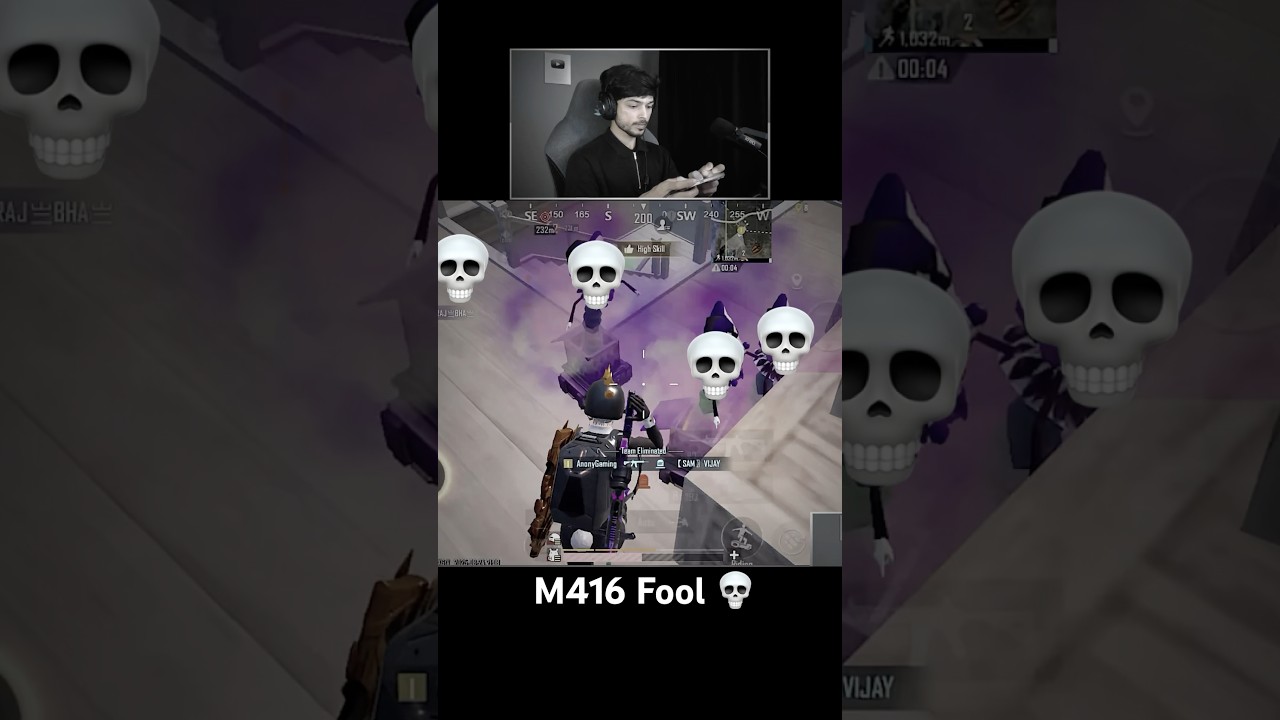 M416 Fool Or M416 Glacier? #shorts #bgmi #pubgmobile
