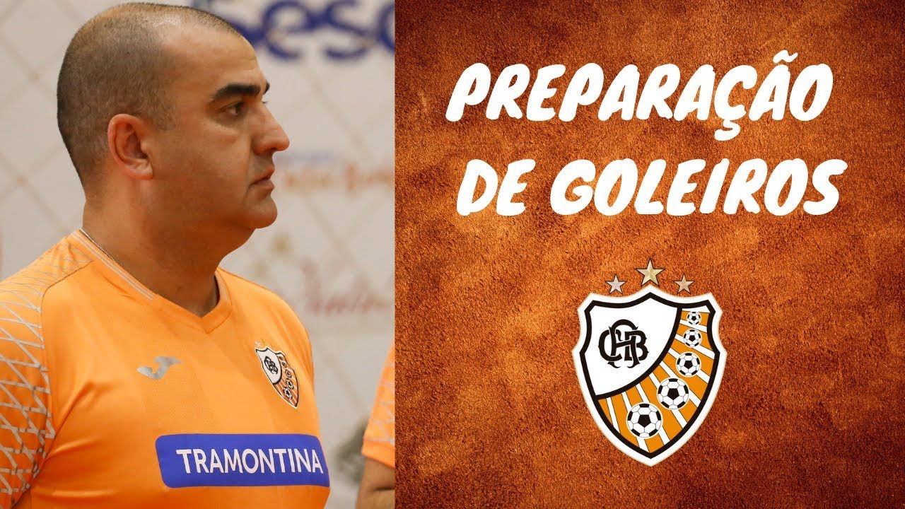 Preparação dos goleiros durante a Pré-temporada