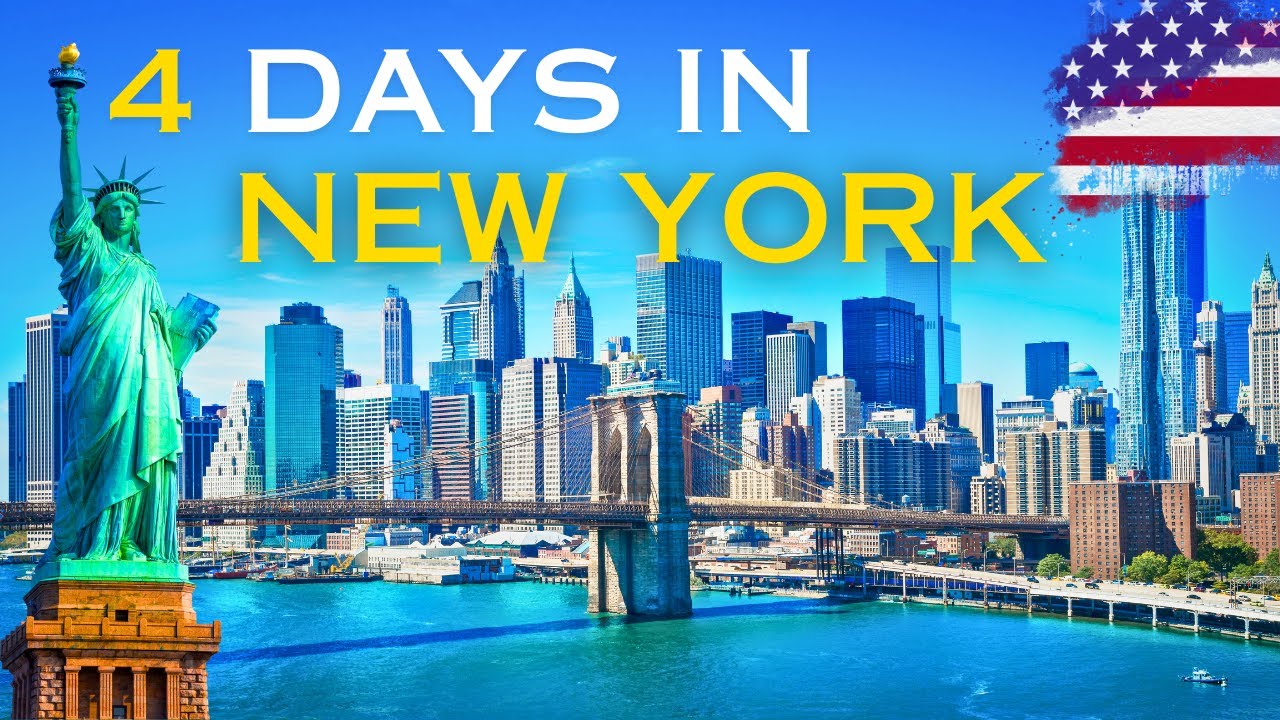 How to spend 4 PERFECT days in NEW YORK in 2025