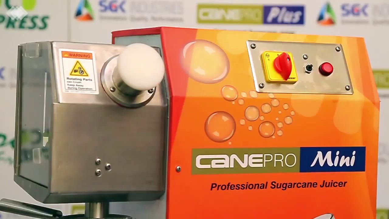 3 Roller Sugarcane Juice Machine | Cane Pro Mini | Sugarcane Juice Extractor Machine |SGK Industries