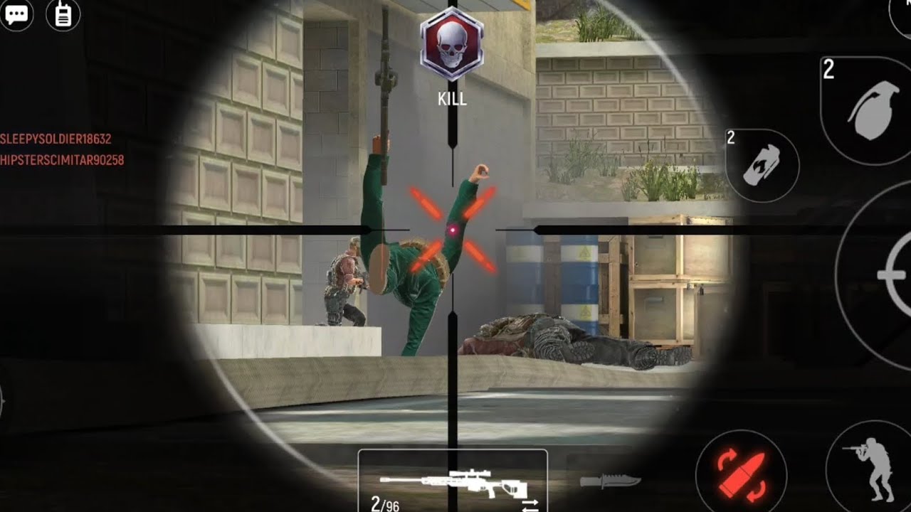 Modern ops SNIPER Orsis T-5000(fancy footwork) MODERN OPS/ RADAR-28