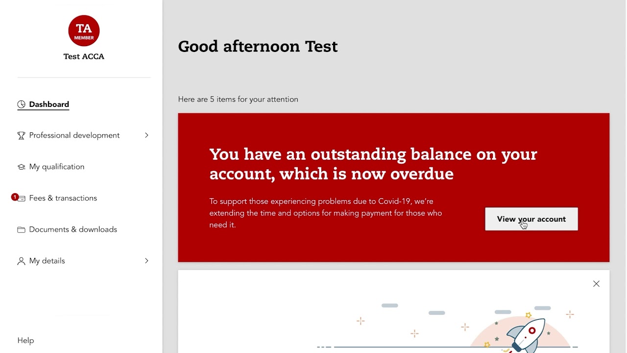 ACCA Part Payments Instruction