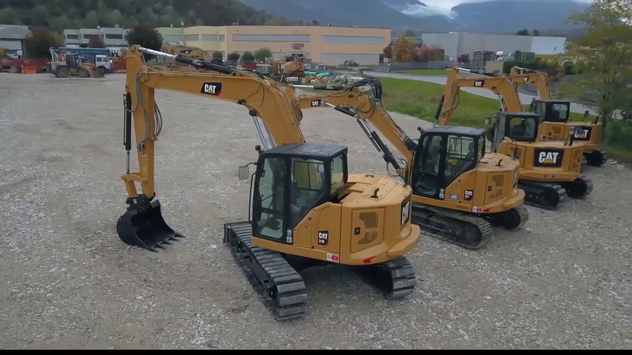 Presentazione miniescavatori caterpillar cat 308 309 310 - DLF Macchine Caltanissetta
