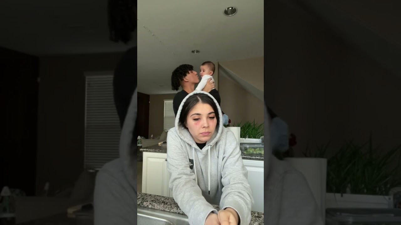 Acting like I&rsquo;m crying to get my BF&rsquo;s reaction #shorts