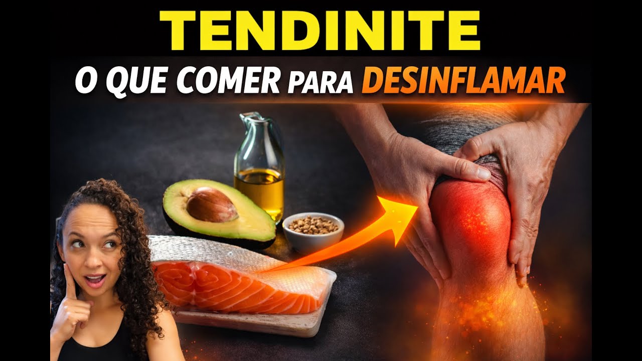 TENDINITE? Pare de comer isso e use estes 3 alimentos poderosos!
