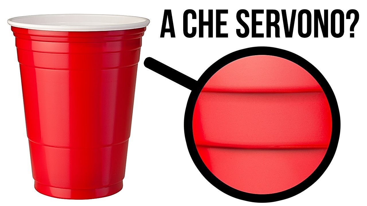 Le Linee sui Bicchieri di Plastica Non Servono a Quello che Pensi