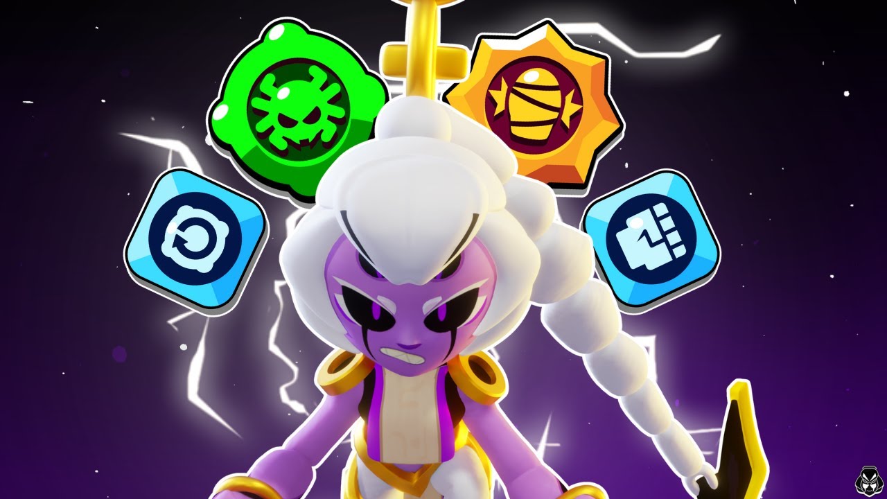 Charlie's Most Used Build in Brawl Stars 💀🕷️