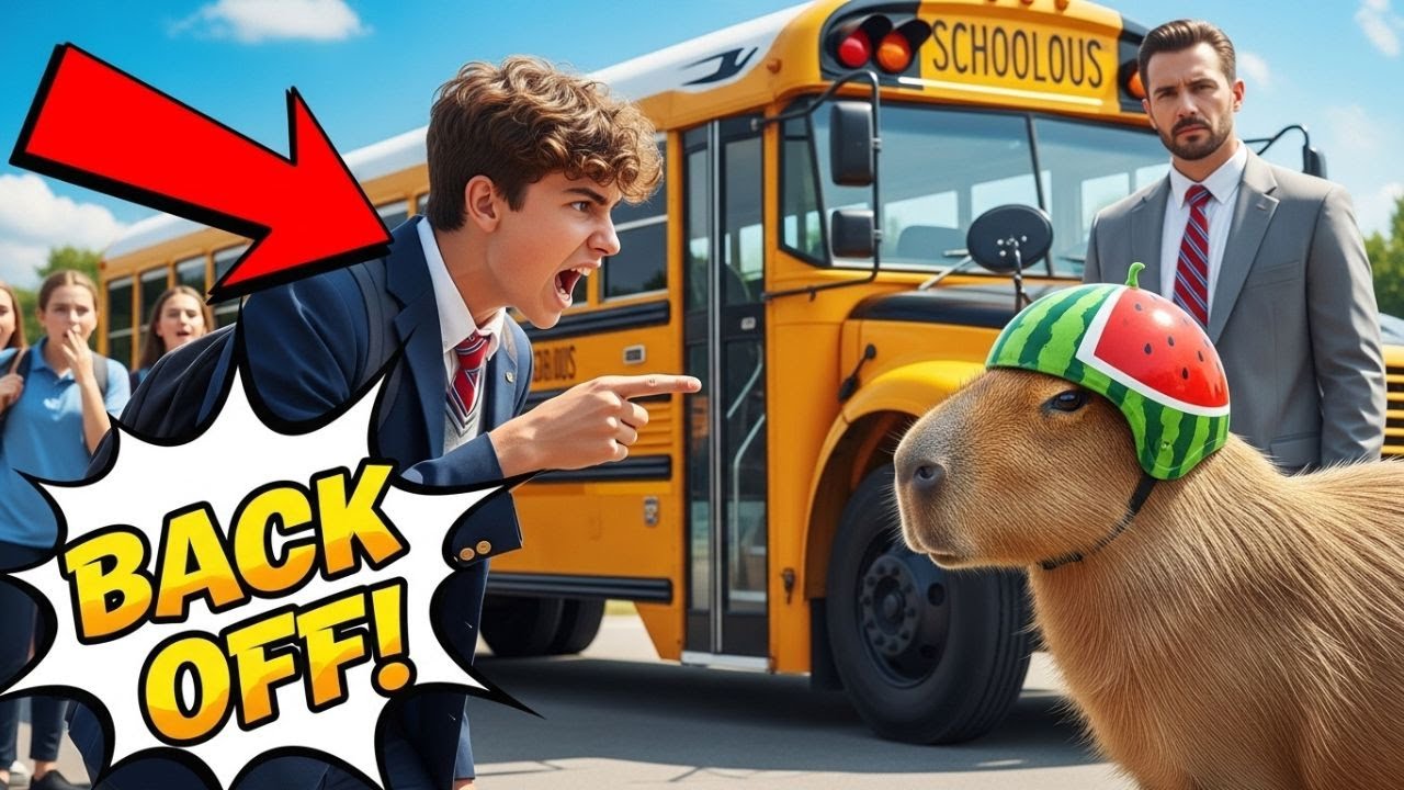 Capybara Saved the Students on the Bus—But Still Misunderstood by Everyone 