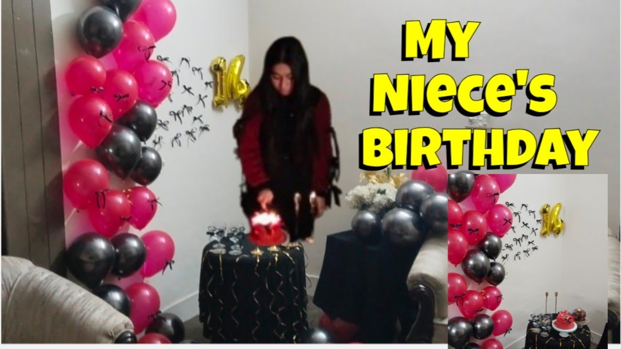 Zaina’s Classic Red & Black Birthday Bash ❤️🖤 Pindi khaabay celebration vlog .