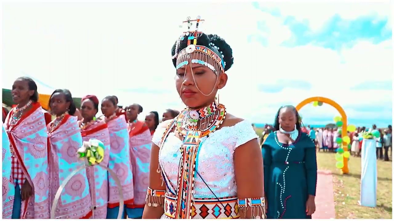 THE BEST BRIDAL MAASAI WEDDING PROCESSION BY NOREKS EVENTS