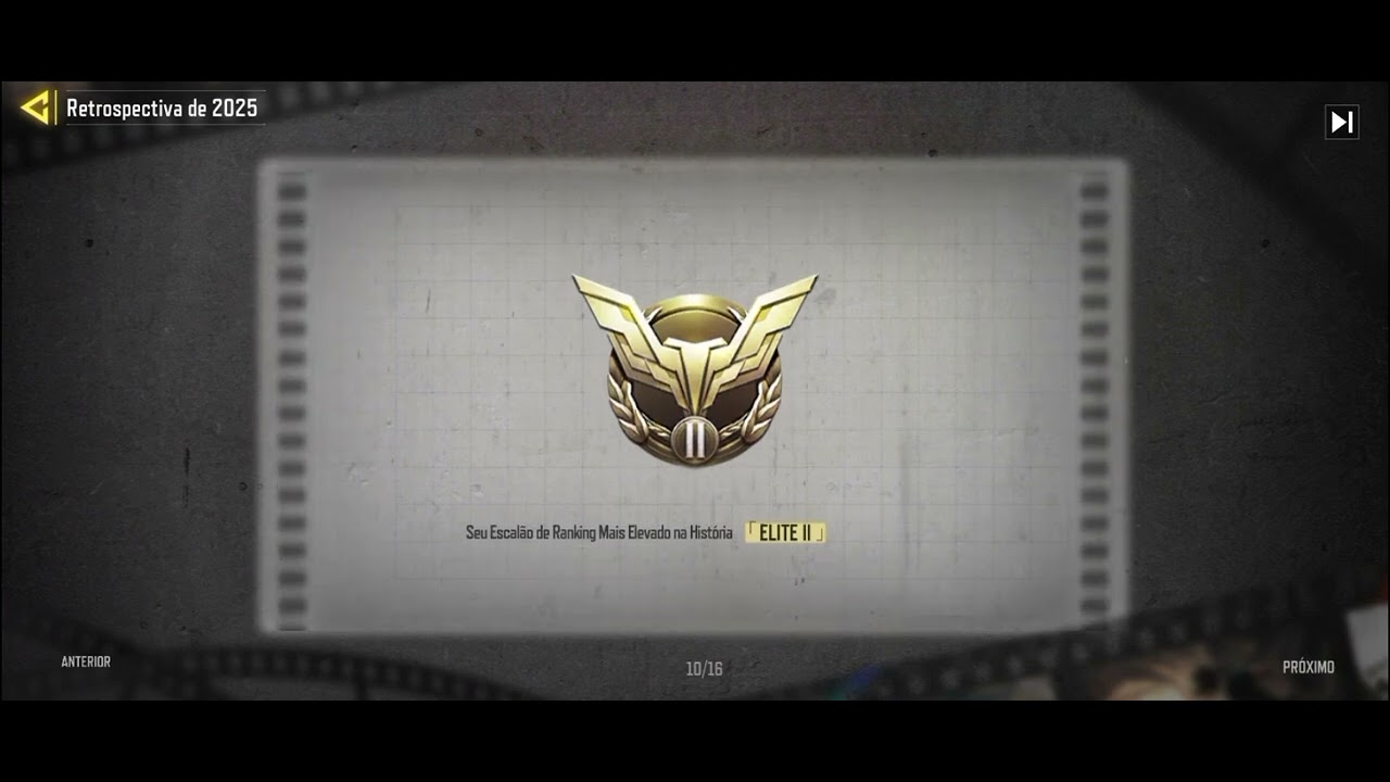 Lembrança de 2025 call of duty