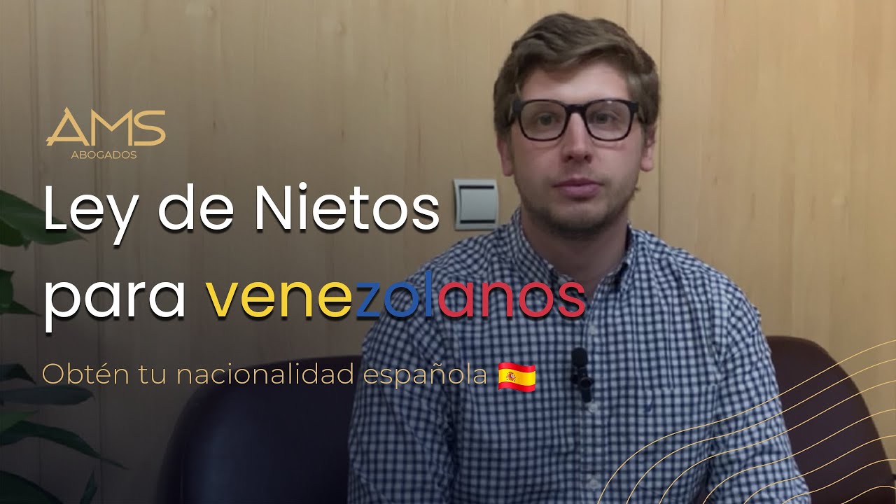 LEY de NIETOS para VENEZOLANOS (LEY DE MEMORIA DEMOCRÁTICA) 2024