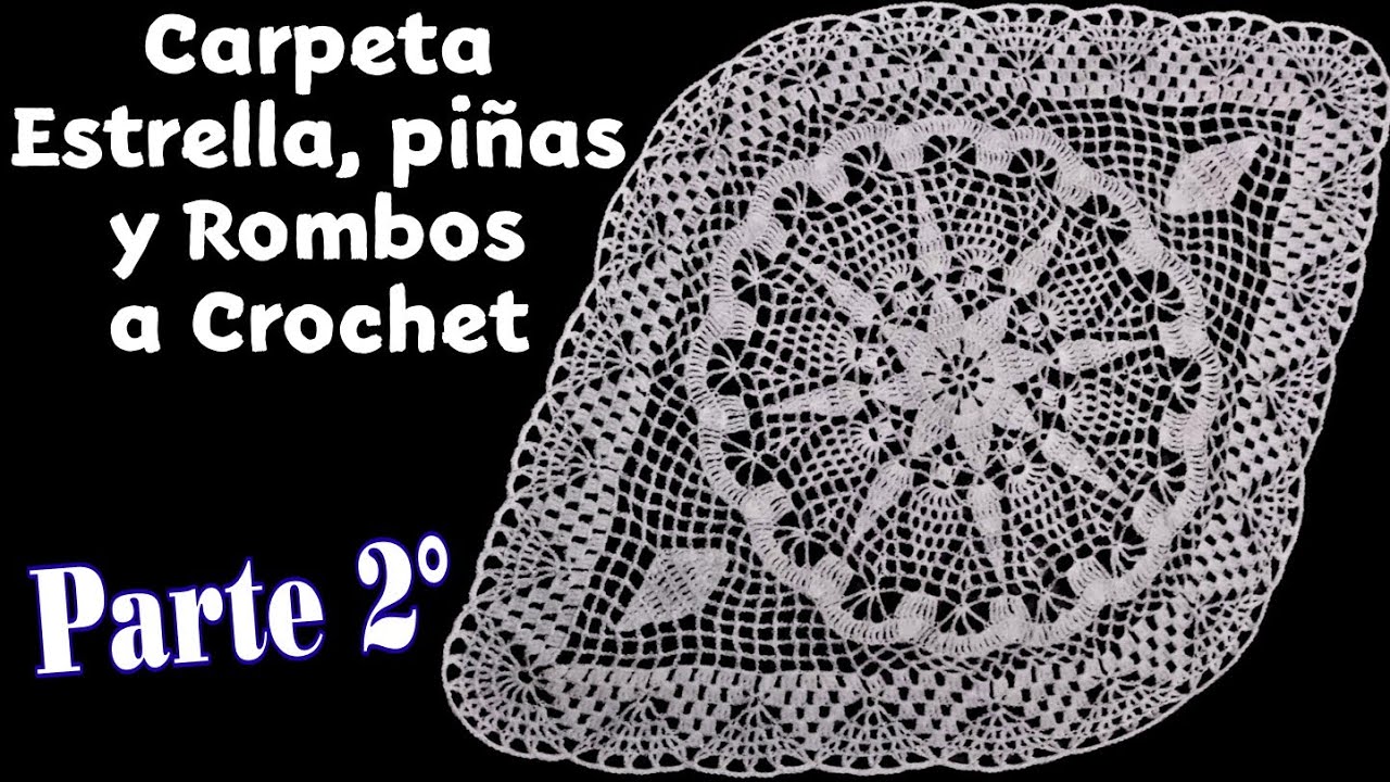 Carpeta Ovalada, Estrella, Piñas y Rombos. Parte 2°