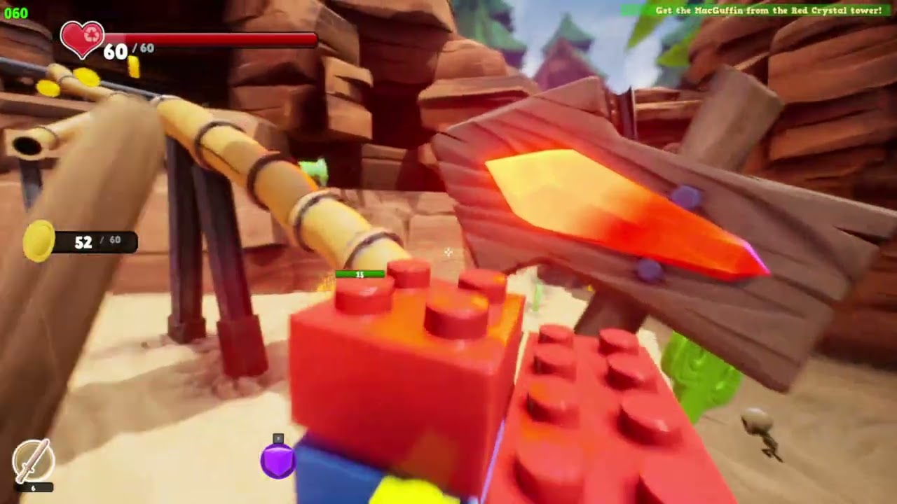 Let's Play Supraland (Blind) Part 3: I Must Find the Macguffin