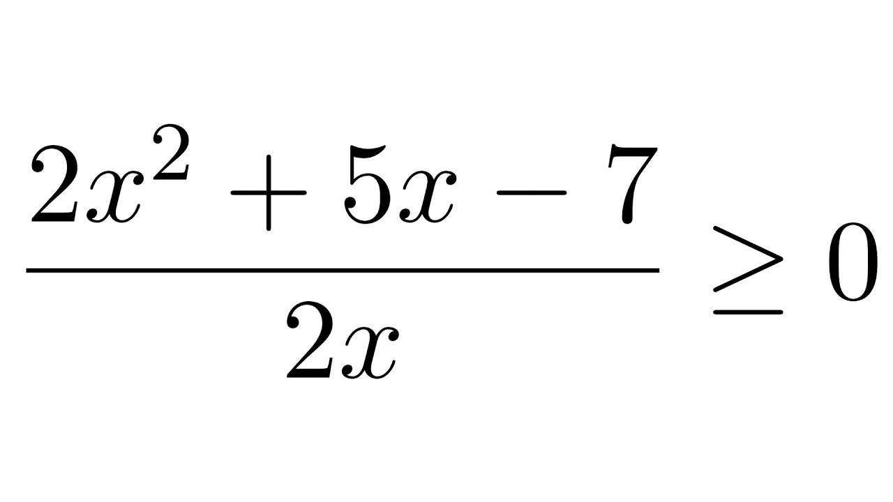 DISEQUAZIONI DI SECONDO GRADO e STUDIO DEL SEGNO - Ripetizioni di Matematica