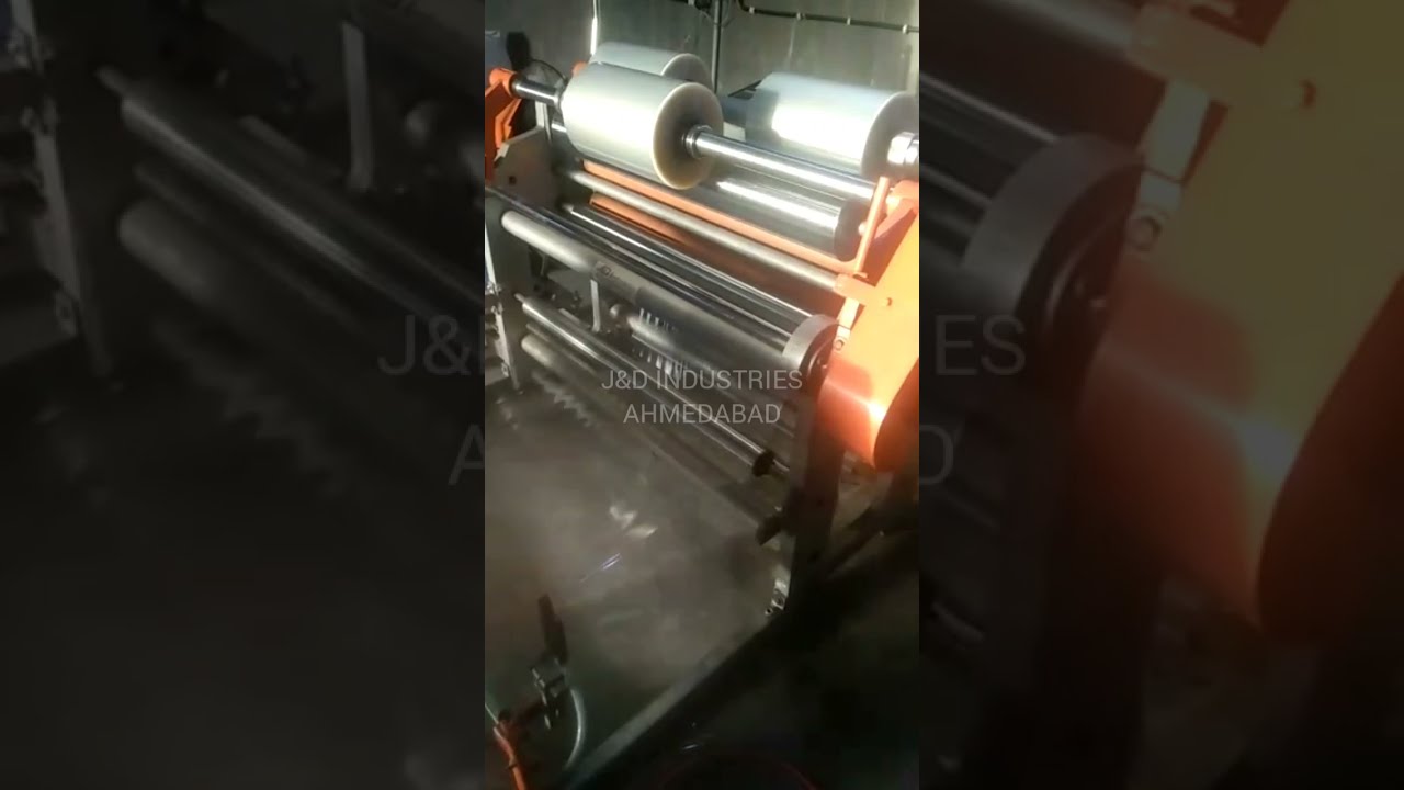 Bopp Film Slitting Rewinding Machine with Web Guide System | J&D Industries