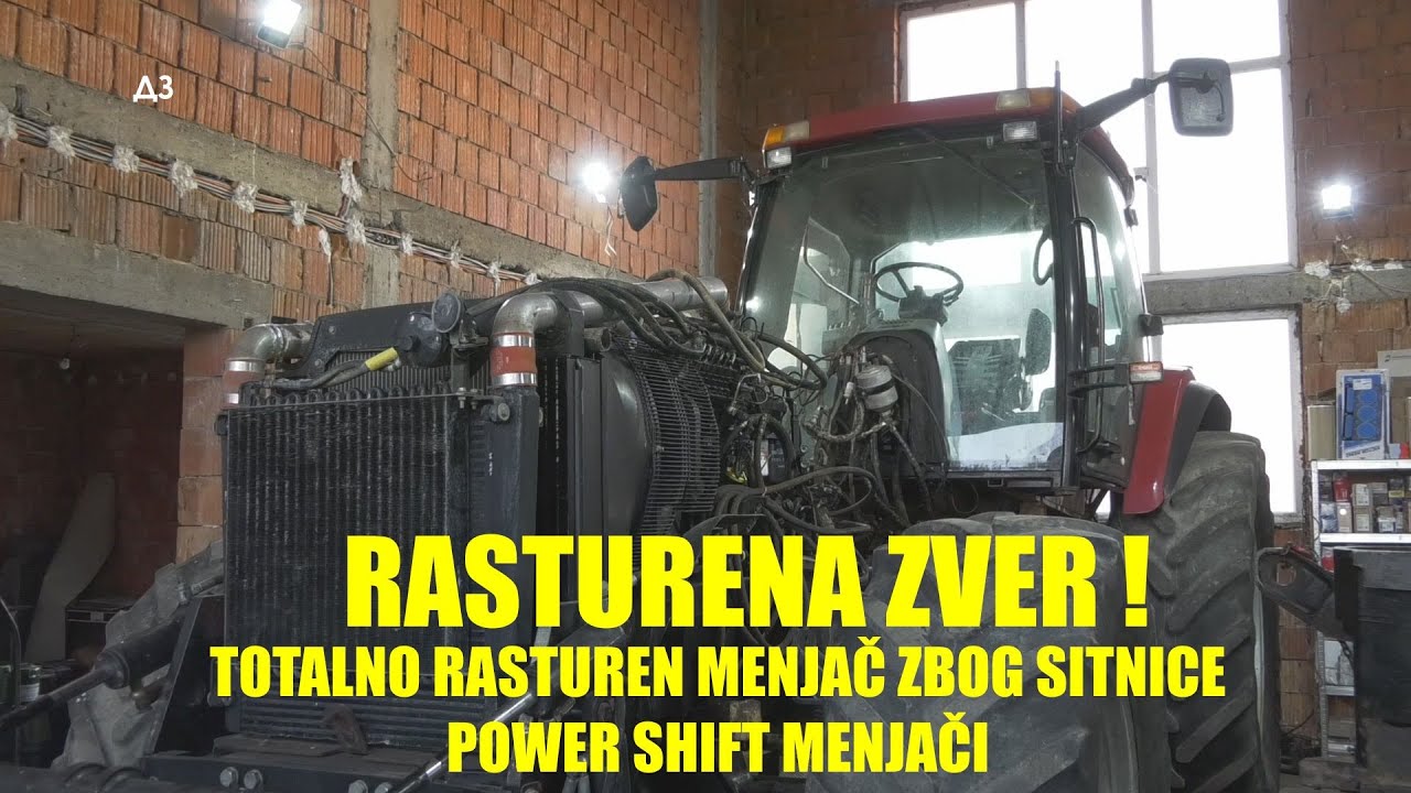 MENJAČI NA TRAKTORIMA - power shift  - kako se KVARE i kako da PROVERITE - provera pri kupovini