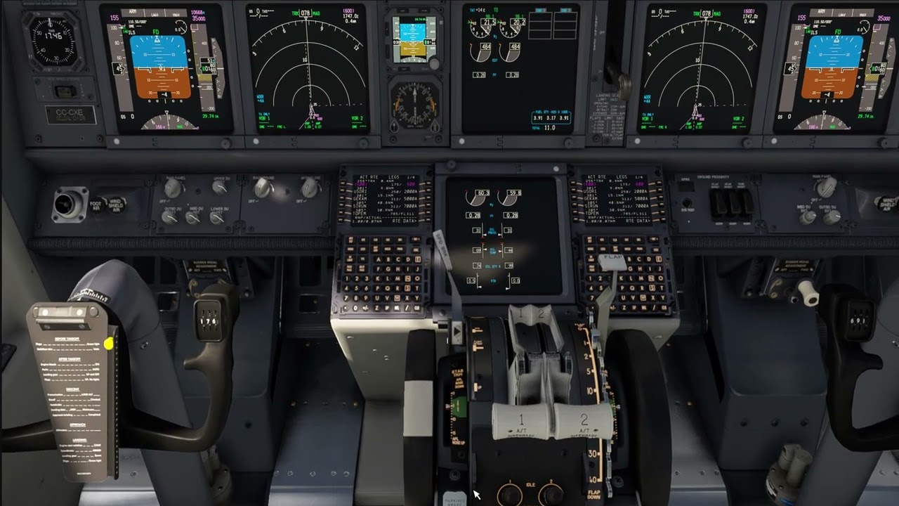 ✈️ Decolagem Cockpit - SCCI - PUNTA ARENAS - CHILE