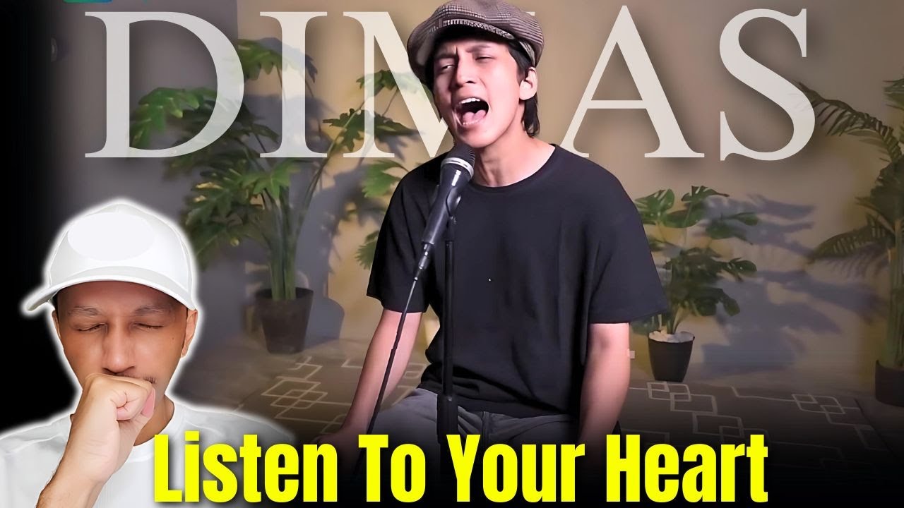 Dimas Senopati - Listen To Your Heart ( Roxette Accoustic cover) | ReacModo REACTION