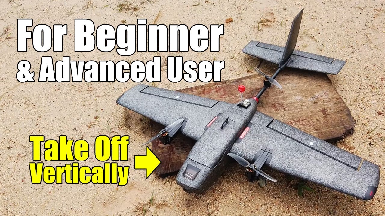 Heewing T1 VTOL PNP Getting Started - Setup & Maiden
