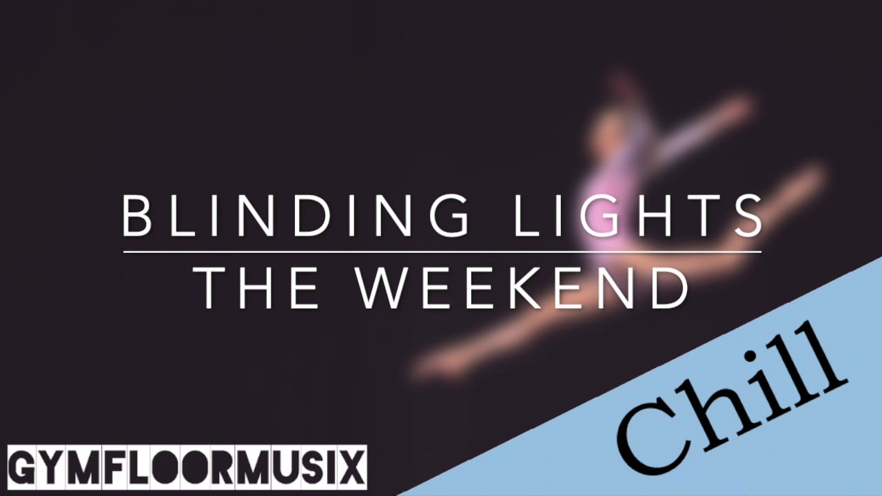 Blinding Lights by The Weekend - Gymnastic Floor Music