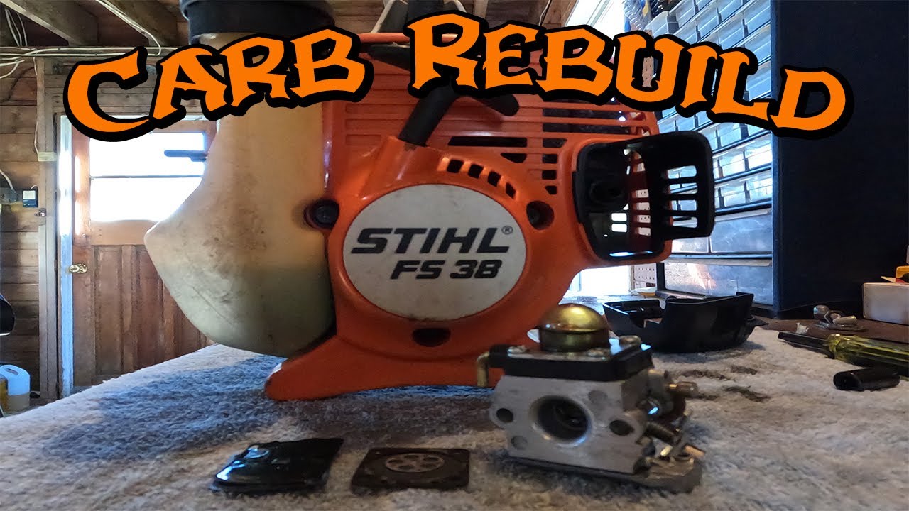 Stihl FS 38 Carb Rebuild