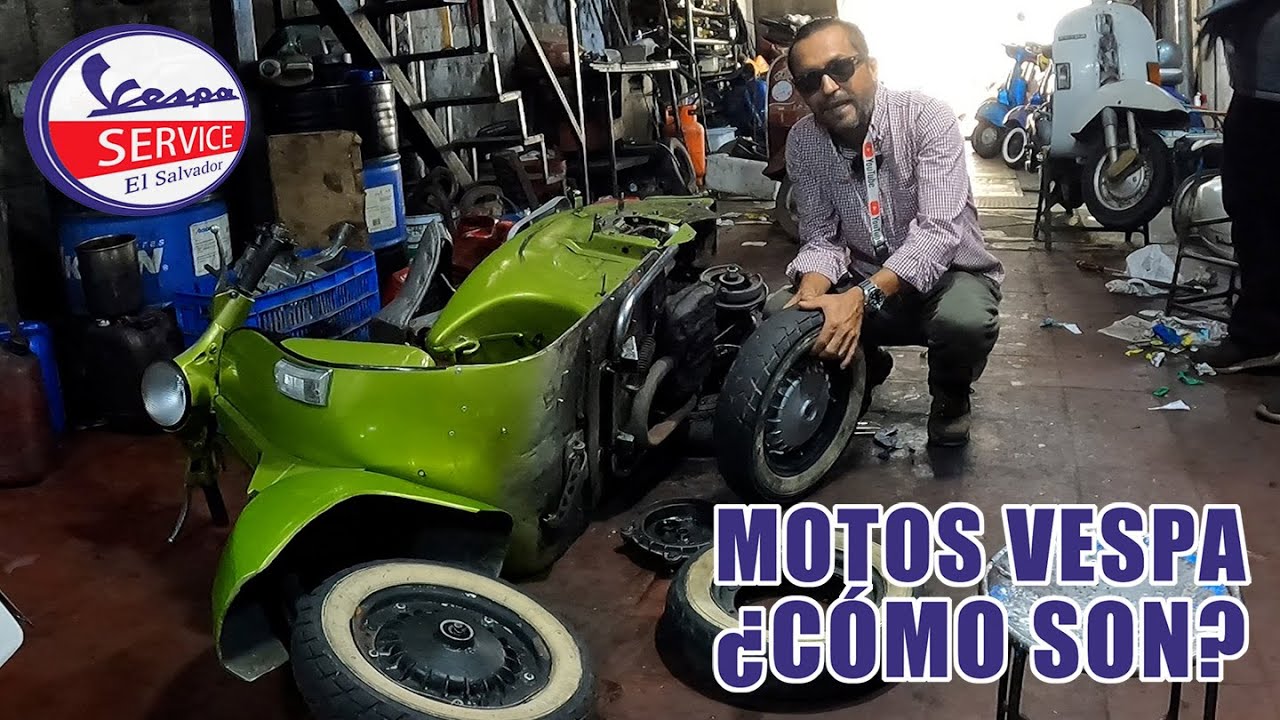 MOTOS VESPA...LO QUE NO SABÍAS.