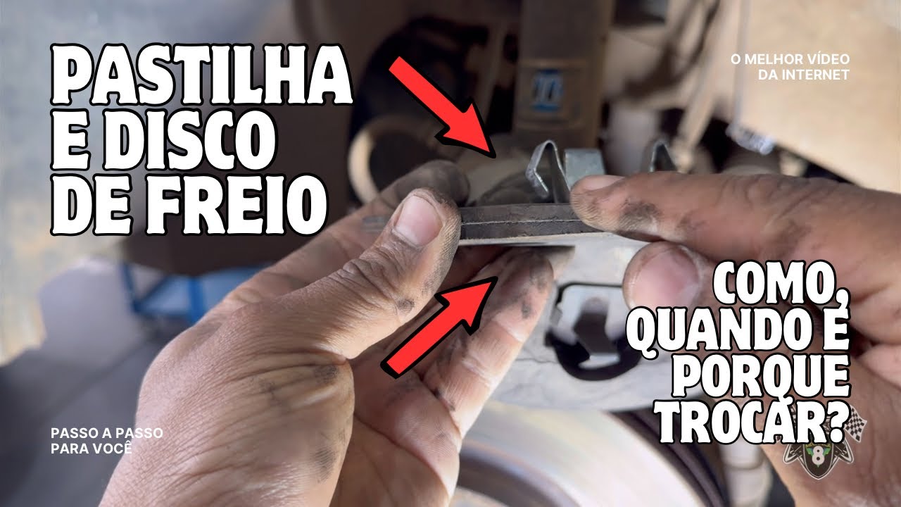 Troca do disco e pastilha de freio. (((Porque, como é quando trocar))) Da pra fazer em casa.