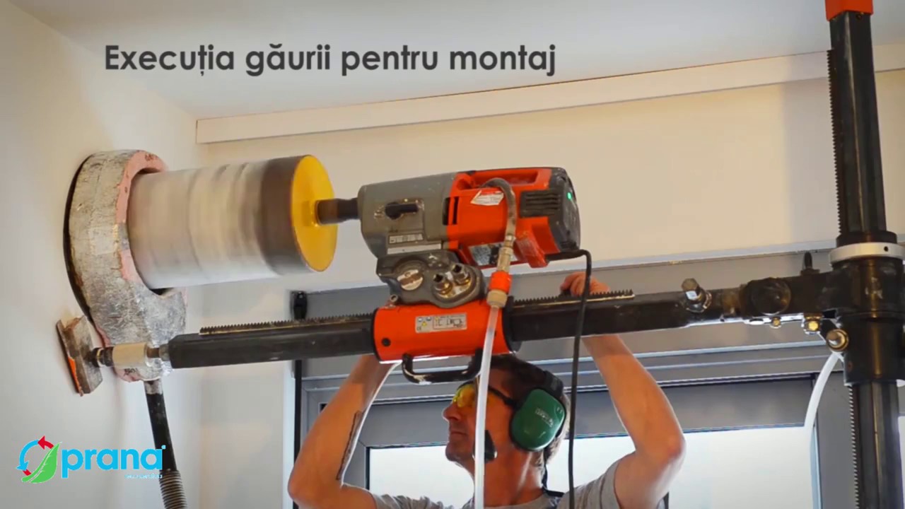 Montaj sisteme de ventilatie cu recuperare de caldura PRANA 150